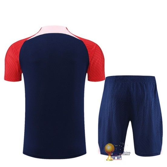 Formazione Set Completo Bambino Atlético Madrid 2023 2024 Blu Rosso