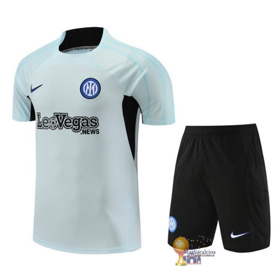 Formazione Set Completo Bambino Inter Milán 2023 2024 Blu I Nero