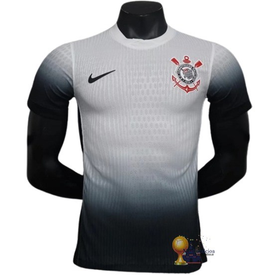 Home Jugadores Maglia Corinthians Paulista 2024 2025 Bianco Nero