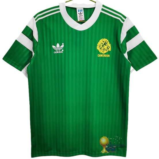 Home Maglia Camerun Retro 1990 Verde Maglie Di Calcio Personalizzate