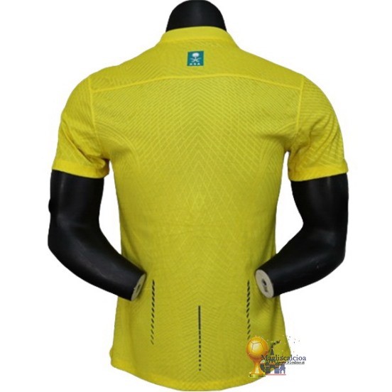 NO.7 Ronaldo Thailandia Home Jugadores Maglia Al Nassr 2023 2024 Giallo