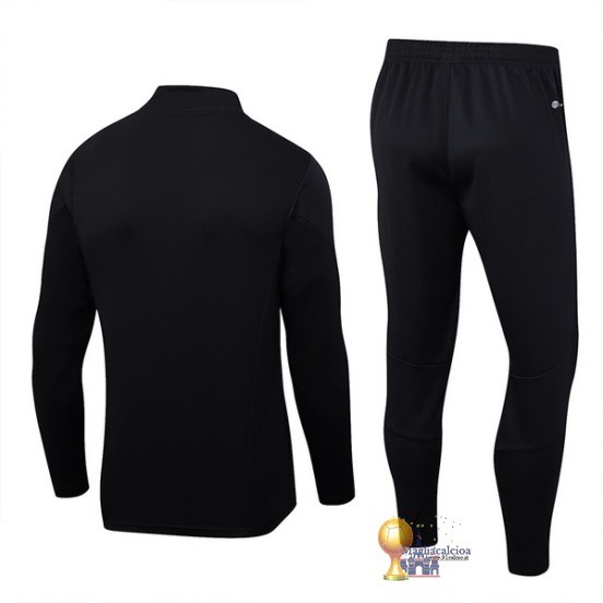 Set Completo Sudadera Formazione Bambino Bayern München 2023 2024 Nero I Purpureo