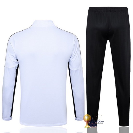 Set Completo Sudadera Formazione Paris Saint Germain 2023 2024 Bianco Nero
