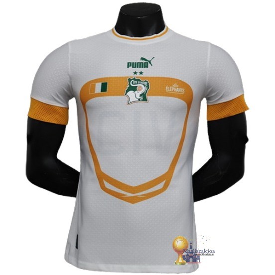 Thailandia Away Jugadores Maglia Costa d'Avorio 2022 Bianco