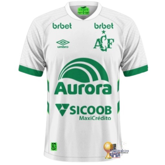 Thailandia Away Maglia Chapecoense 2023 2024 Bianco
