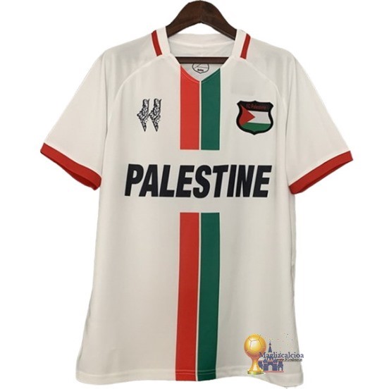 Thailandia speciale Maglia Palestina 2023 Bianco Calcio Shop