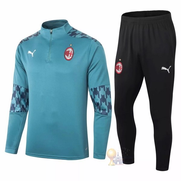 Calcio Maglie Giacca AC Milan 2020 2021 Verde Nero