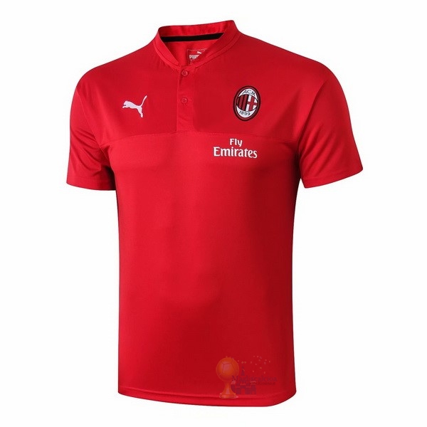 Calcio Maglie Polo AC Milan 2019 2020 Rosso