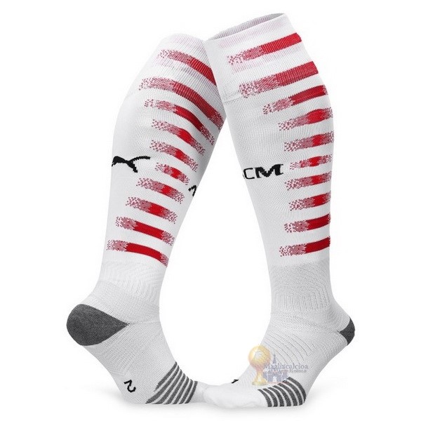 Calcio Maglie Away Calzettoni AC Milan 2020 2021 Bianco