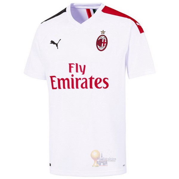 Calcio Maglie Away Maglia AC Milan 2019 2020 Bianco