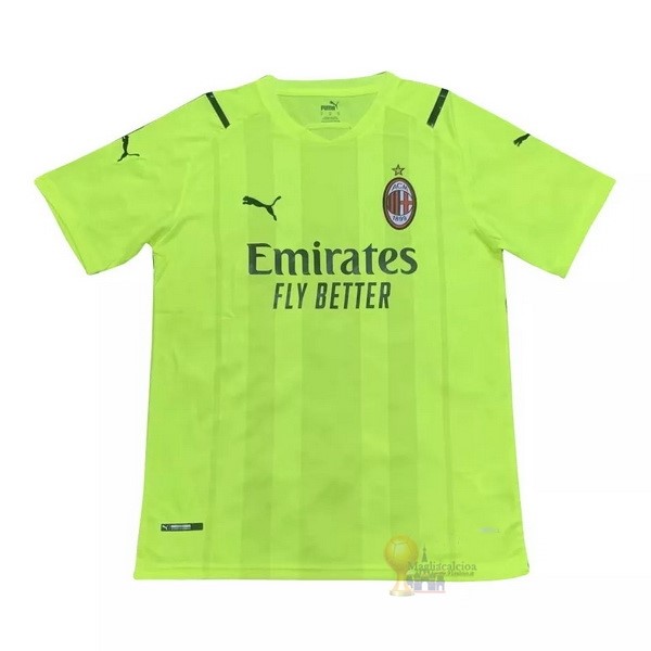 Calcio Maglie Formazione AC Milan 2021 2022 Giallo
