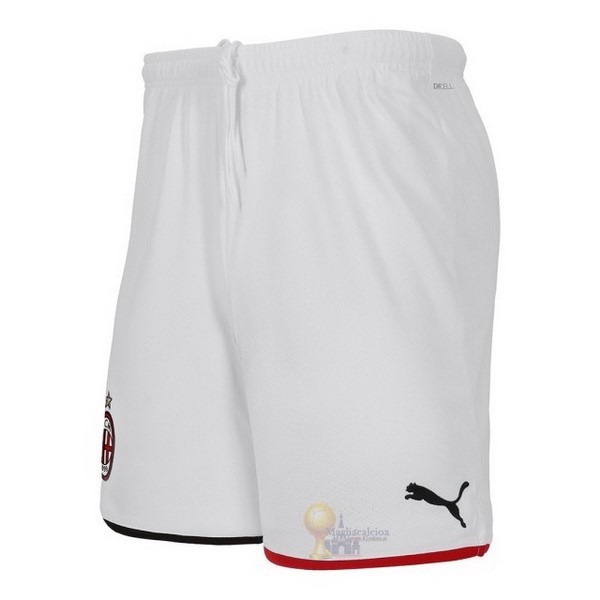 Calcio Maglie Home Pantaloni AC Milan 2019 2020 Bianco