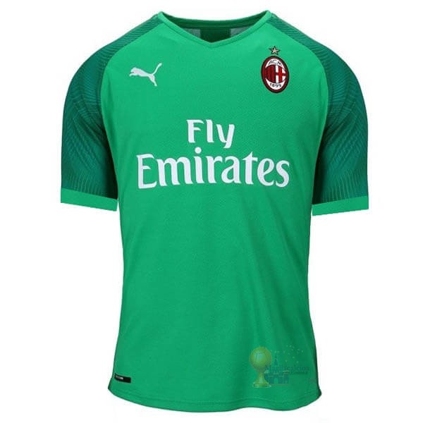 Calcio Maglie Home Portiere Maglia AC Milan 2019 2020 Verde