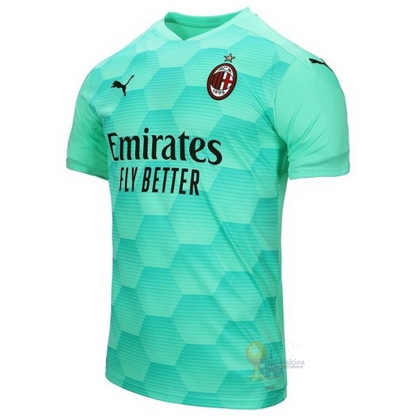 Calcio Maglie Home Portiere Maglia AC Milan 2020 2021 Verde
