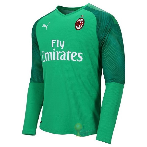 Calcio Maglie Manica lunga Portiere AC Milan 2019 2020 Verde
