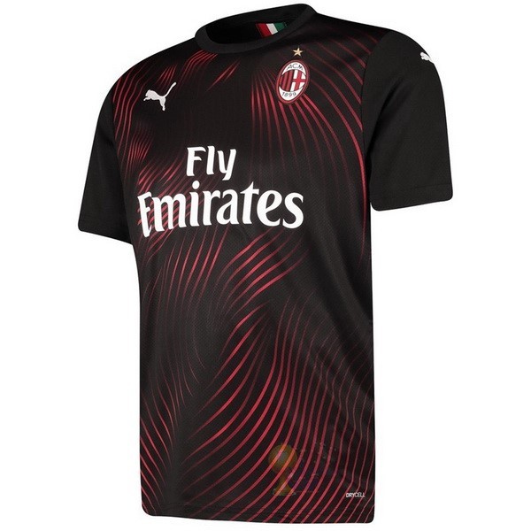 Calcio Maglie Terza Maglia AC Milan 2019 2020 Nero