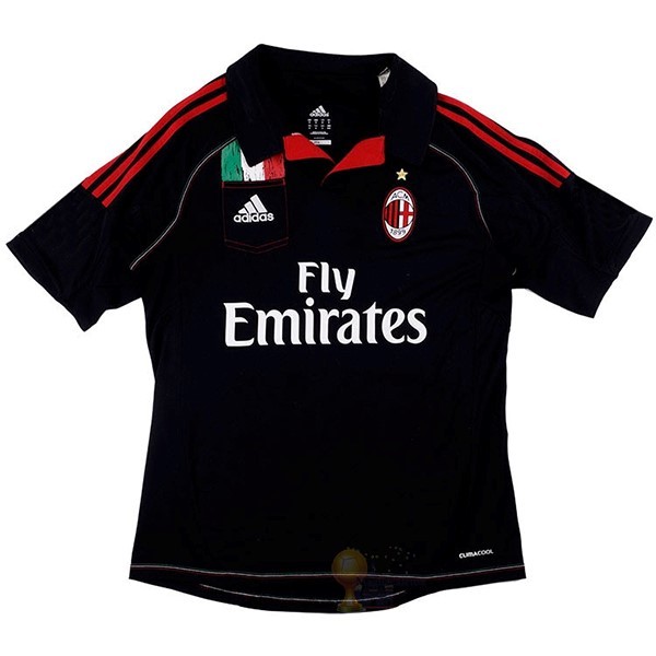 Calcio Maglie Terza Maglia AC Milan Retro 2012 2013 Nero