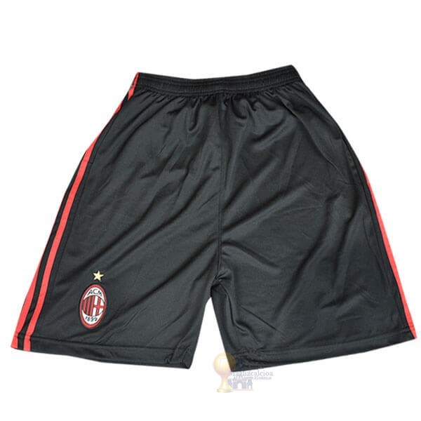 Calcio Maglie Terza Pantaloni AC Milan Retro 2009 2010 Nero