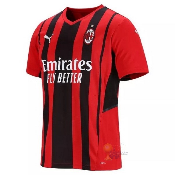 Calcio Maglie Thailandia Home Maglia AC Milan 2021 2022 Rosso