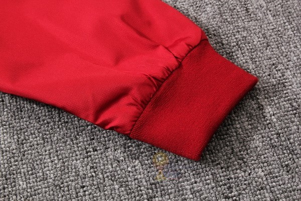 Calcio Maglie Set Completo Giacca a vento AS Roma 2019 2020 Rosso