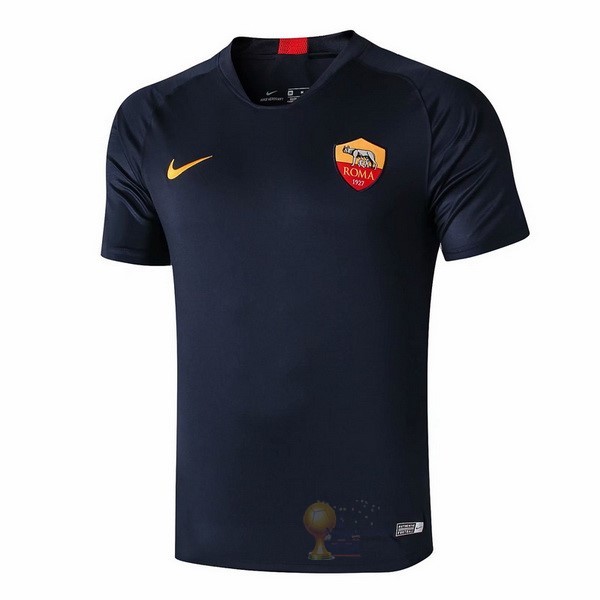 Calcio Maglie Formazione AS Roma 2019 2020 Blu Oro
