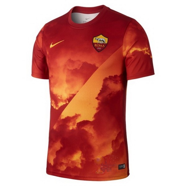 Calcio Maglie Formazione AS Roma 2019 2020 Oroange