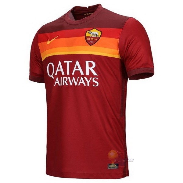 Calcio Maglie Home Maglia As Roma 2020 2021 Rosso