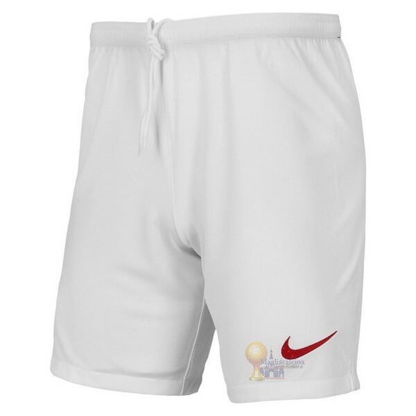 Calcio Maglie Home Pantaloni As Roma 2019 2020 Bianco