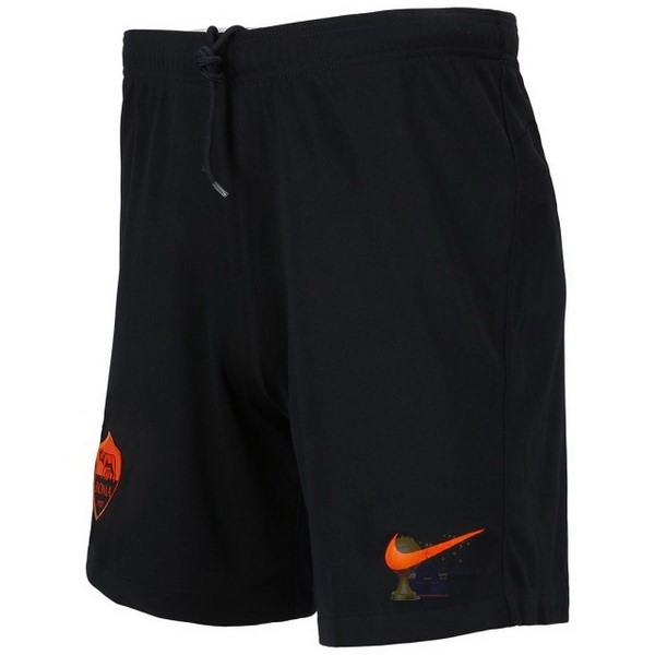 Calcio Maglie Terza Pantaloni As Roma 2020 2021 Nero