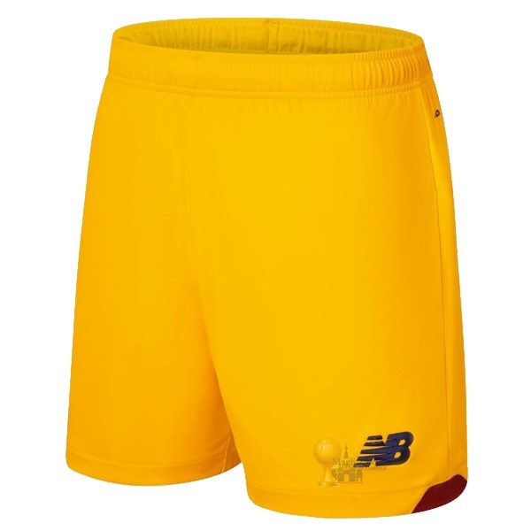 Calcio Maglie Terza Pantaloni As Roma 2021 2022 Giallo