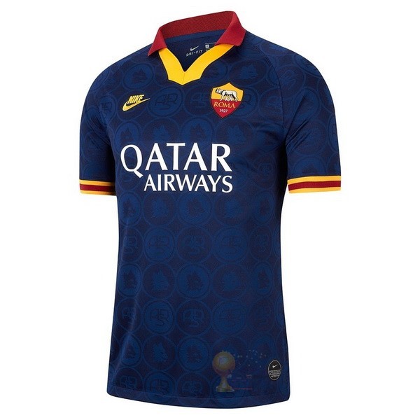 Calcio Maglie Thailandia Terza Maglia As Roma 2019 2020 Blu Navy
