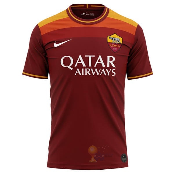 Calcio Maglie concetto Home Maglia Roma 2020 2021 Arancione