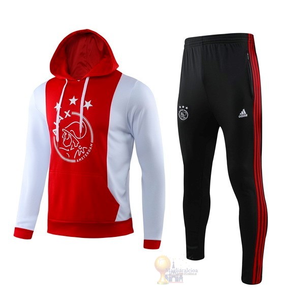Calcio Maglie Tuta Presentazione Ajax 2019 2020 Rosso Bianco