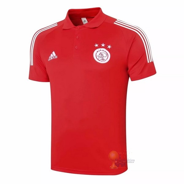 Calcio Maglie Polo Ajax 2020 2021 Rosso