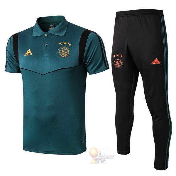 Calcio Maglie Set Completo Polo Ajax 2019 2020 Verde