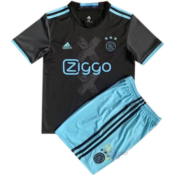 Calcio Maglie Away Conjunto De Hombre Ajax Stile rétro 2016 2017 Nero