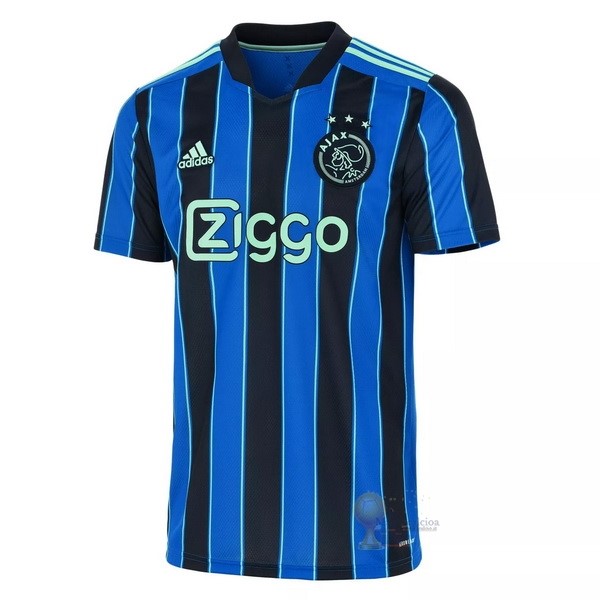 Calcio Maglie Away Maglia Ajax 2021 2022 Blu