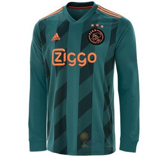 Calcio Maglie Away Manica lunga Ajax 2019 2020 Verde