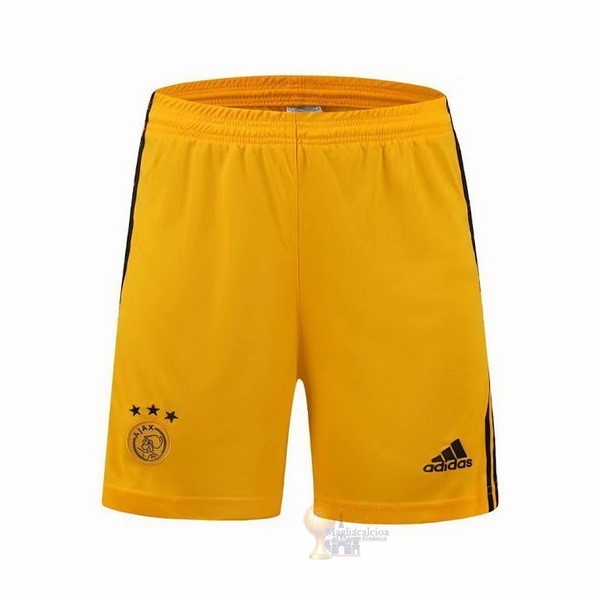 Calcio Maglie Home Pantaloni Portiere Ajax 2019 2020 Giallo