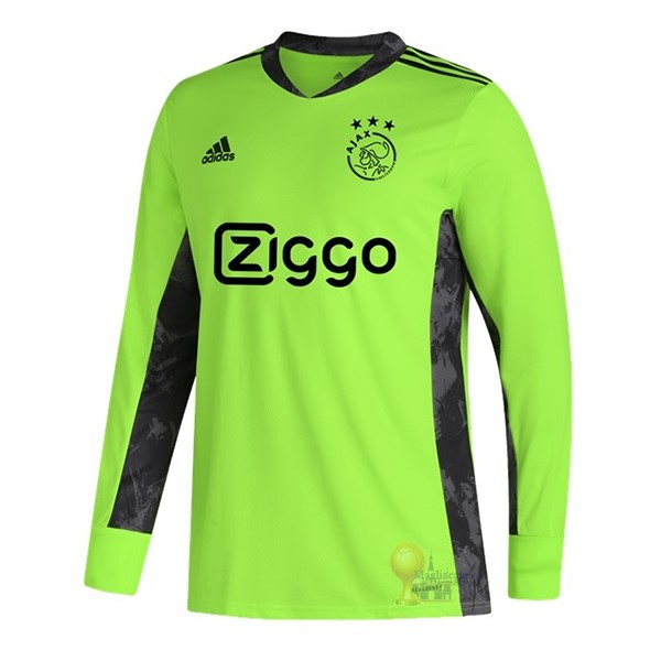 Calcio Maglie Manica lunga Portiere Ajax 2020 2021 Verde