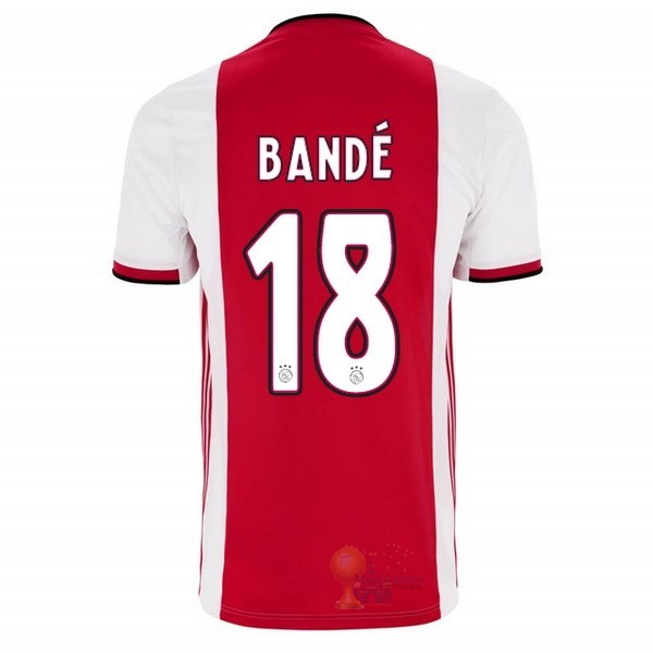 Calcio Maglie NO.18 Bande Home Maglia Ajax 2019 2020 Rosso