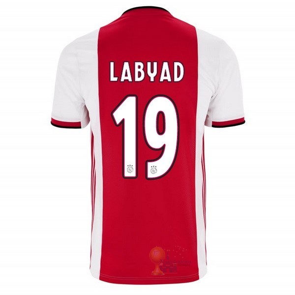 Calcio Maglie NO.19 Labyad Home Maglia Ajax 2019 2020 Rosso