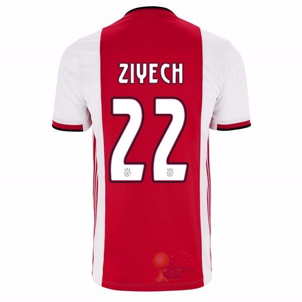 Calcio Maglie NO.22 Ziyech Home Maglia Ajax 2019 2020 Rosso