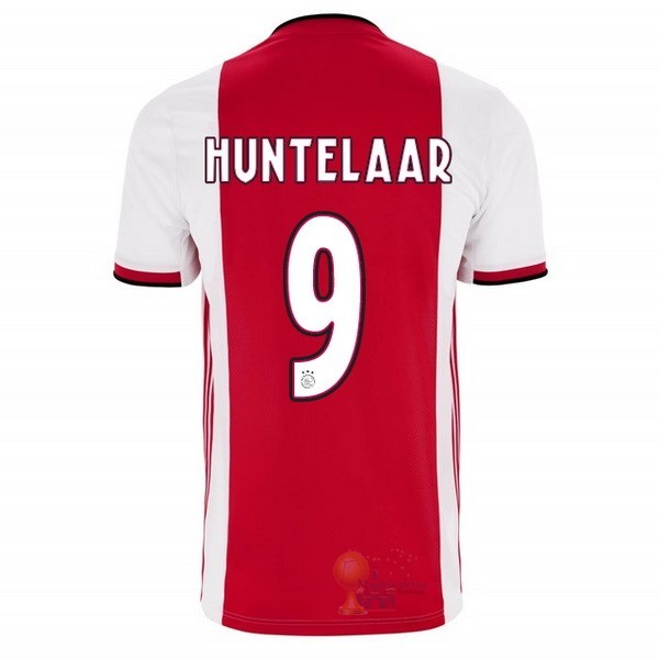 Calcio Maglie NO.9 Huntelaar Home Maglia Ajax 2019 2020 Rosso