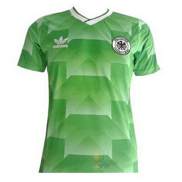 Calcio Maglie Away Maglia Germania Retro 1988 Verde