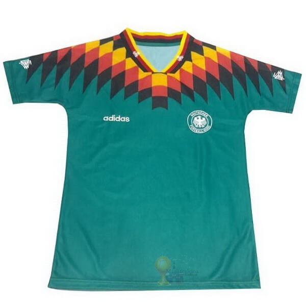 Calcio Maglie Away Maglia Germania Retro 1994 Verde