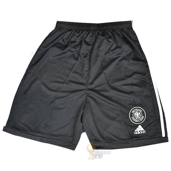 Calcio Maglie Home Pantaloni Germania Retro 2002 Nero