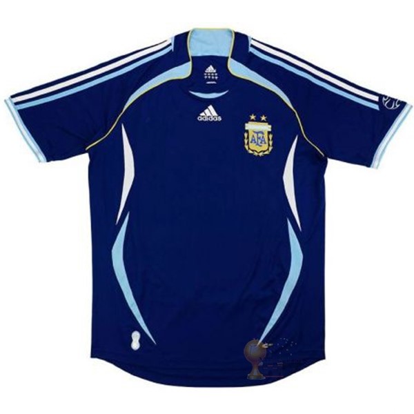 Calcio Maglie Away Maglia Argentina Stile rétro 2006 Blu