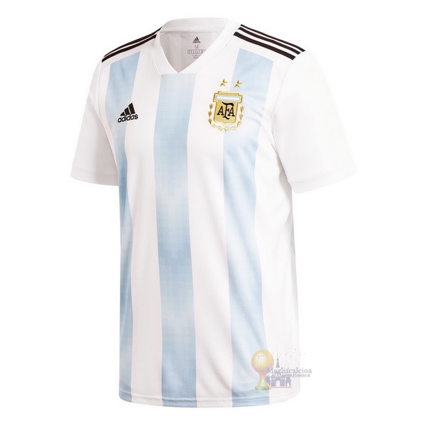 Calcio Maglie Home Maglia Argentina Stile rétro 2018 Blu