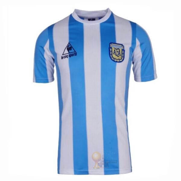 Calcio Maglie Maglia Argentina Retro 1986 Blu